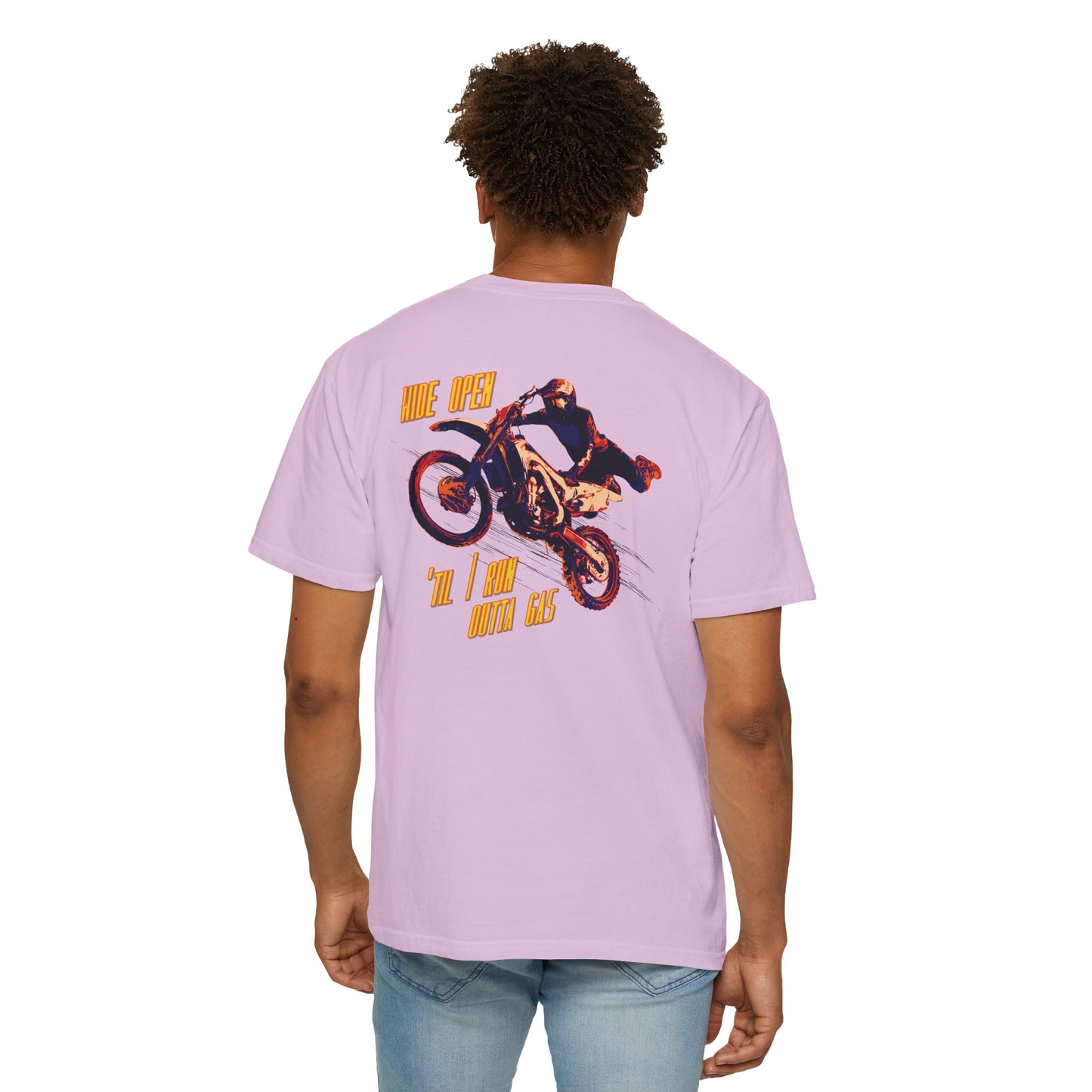 "WIDE OPEN" MOTO TEE