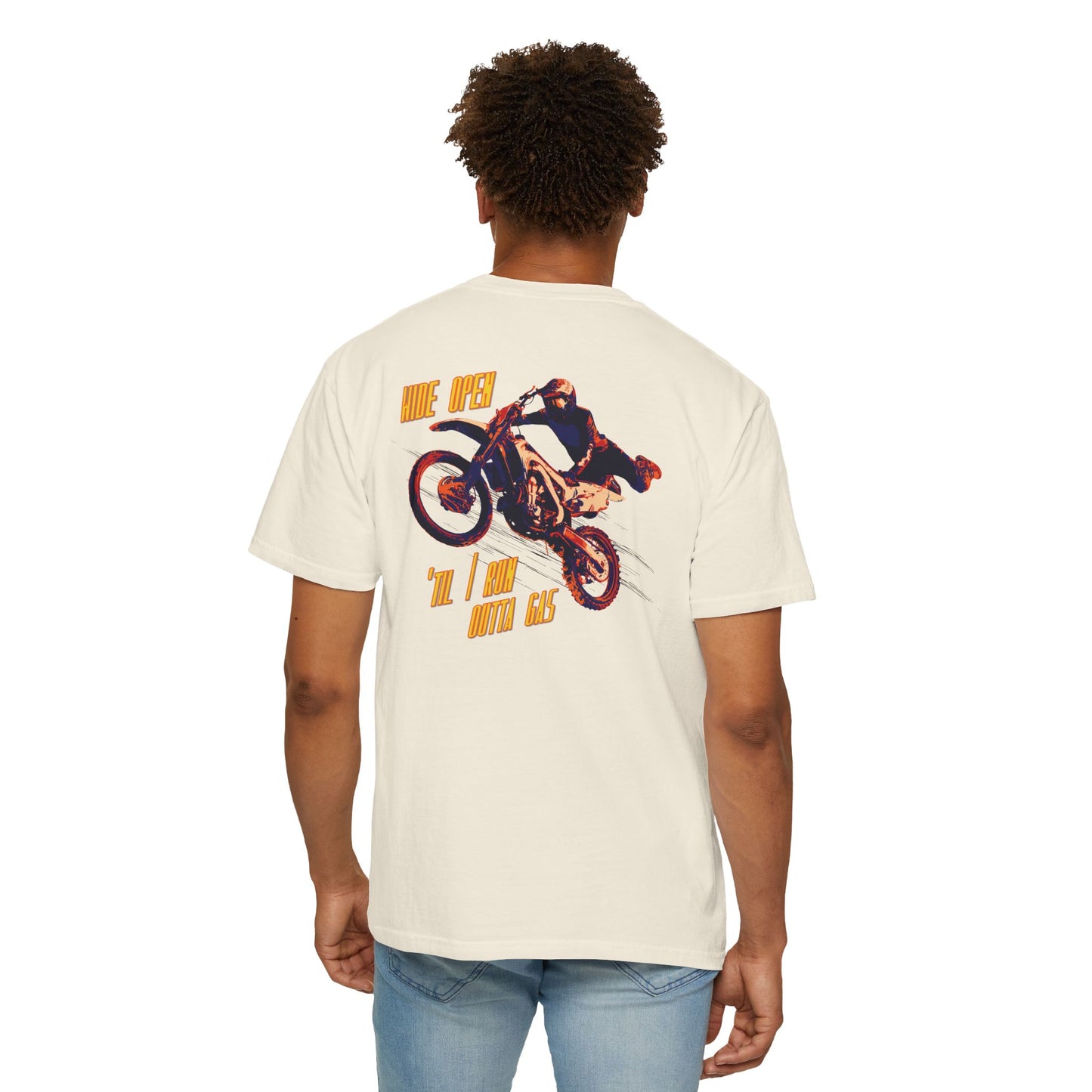 "WIDE OPEN" MOTO TEE