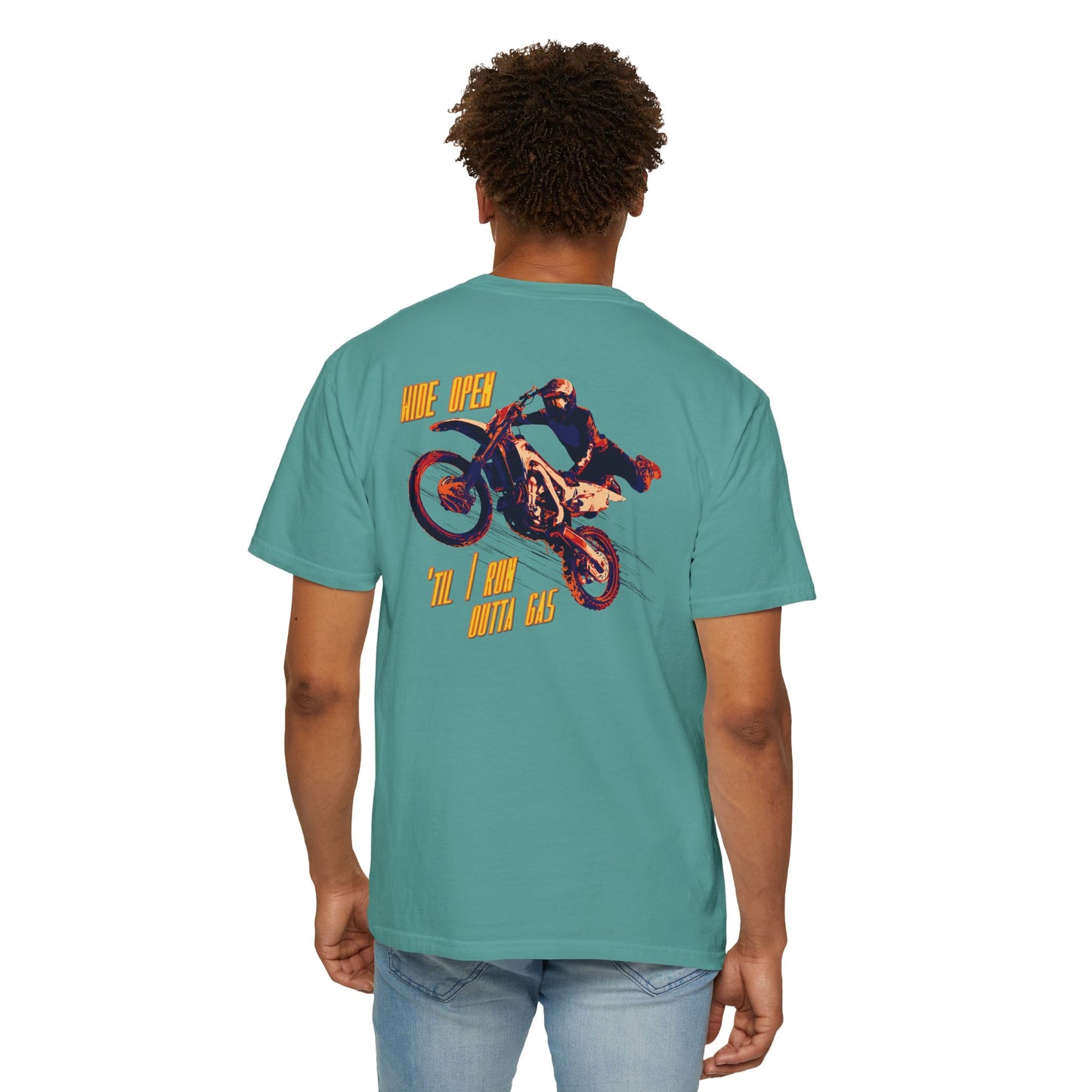 "WIDE OPEN" MOTO TEE