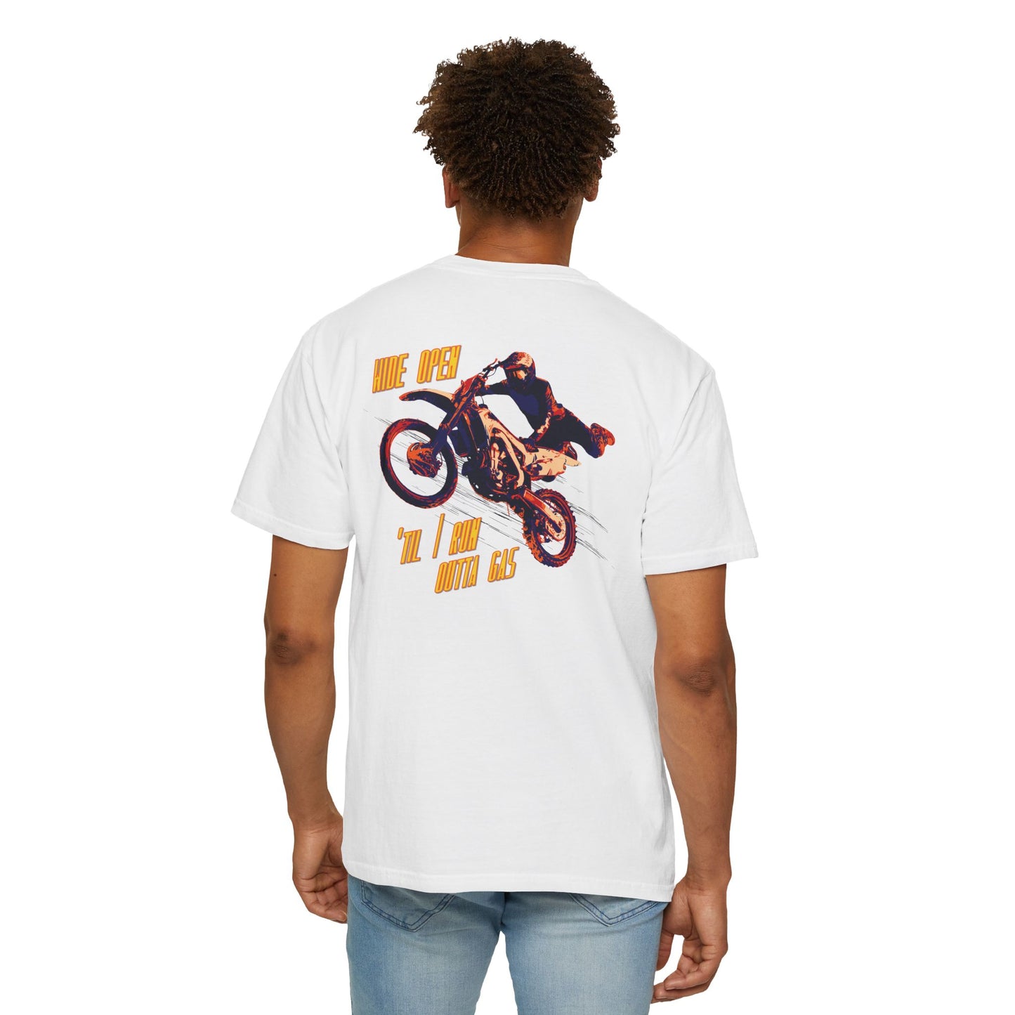 "WIDE OPEN" MOTO TEE
