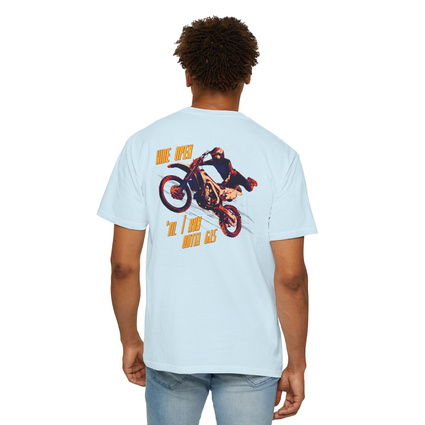"WIDE OPEN" MOTO TEE